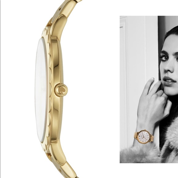 Kate Spade Gold Metro Bracelet Watch 38mm